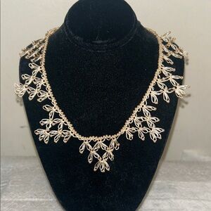 Delicate Gold Leaf Necklace